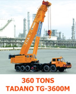 6360 Tons TADANO TG-3600M